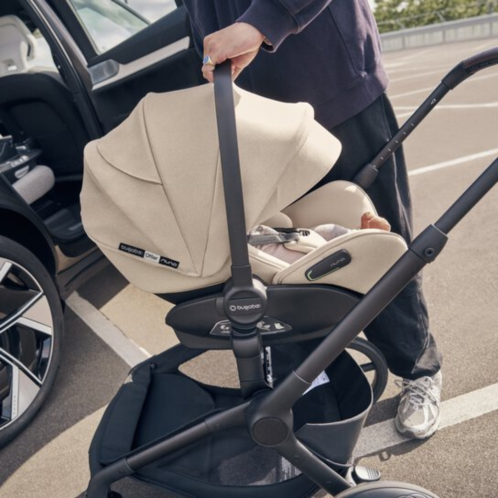 Bugaboo Otter by Nuna baby car seat Mineral washed Black