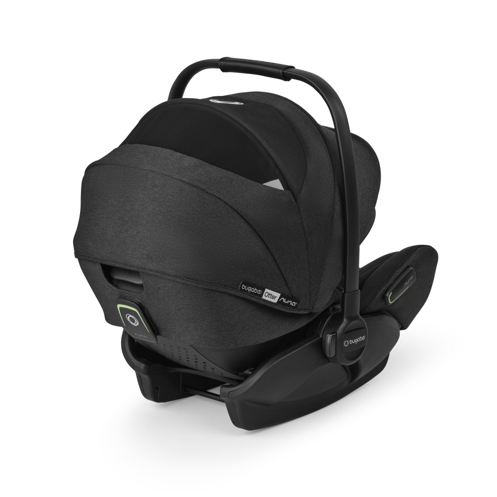 Bugaboo Otter by Nuna baby car seat Mineral washed Black