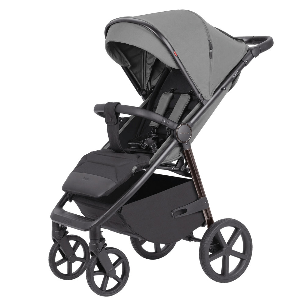 Pastaigu rati Carrello Bravo plus, Forest Grey