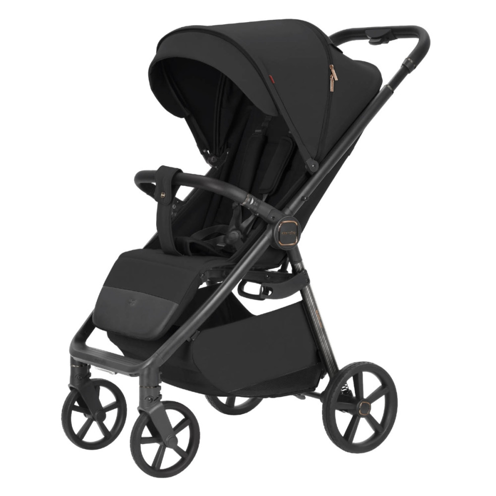 Pastaigu rati Carrello Bravo Carbon, Deep Black