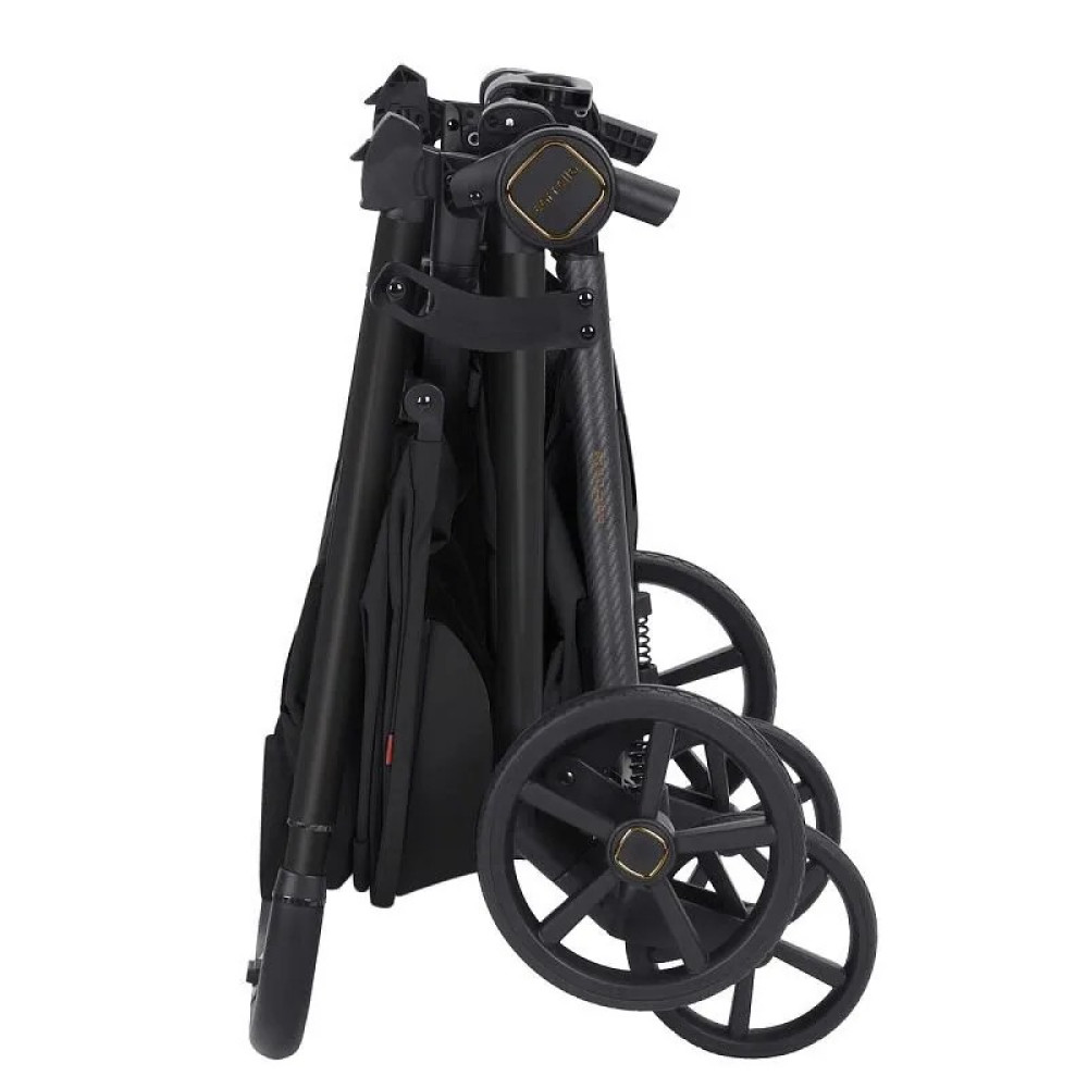Pastaigu rati Carrello Bravo Carbon, Deep Black