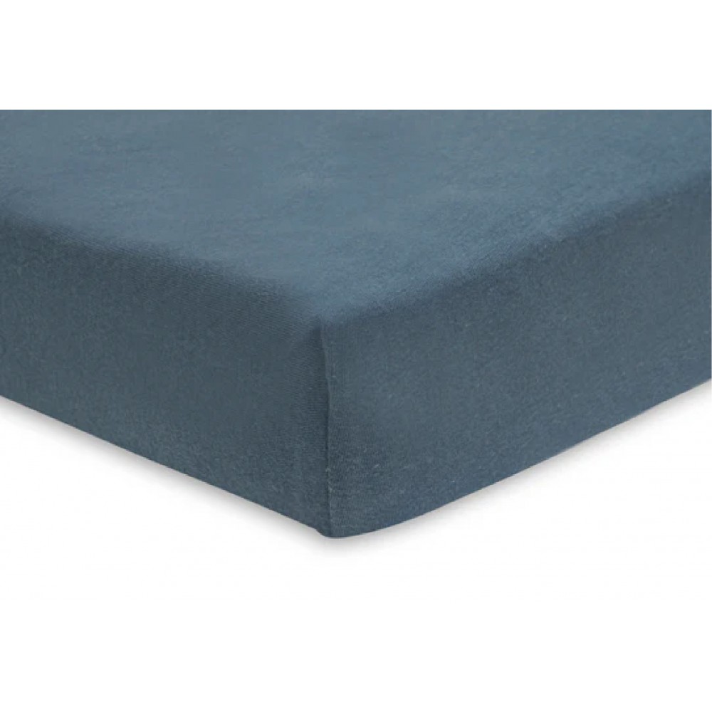 Palagu komplekts Ar Gumiju Jersey 50x90cm Jollein Jeans Blue (2gab)