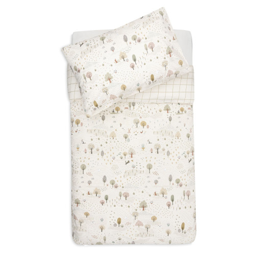 Jollein Duvet Cover Set Tiny Park 100x140cm + 40/60 Cm