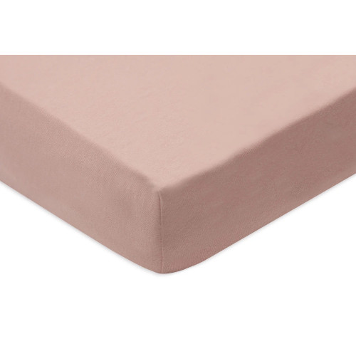 Fitted Sheet Jersey 40/50x80/90cm Wildrose/Ivory (2pack)