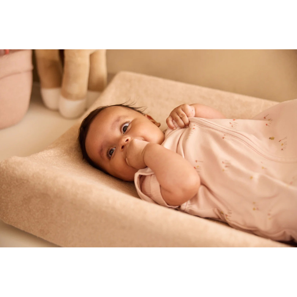 Jollein Changing Mat Cover Terry - 2 Pack - Blush & Wild Rose