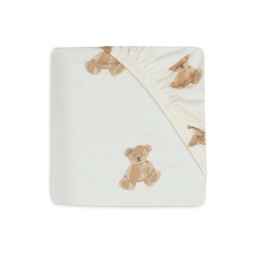 40/50x80/90cm Fitted Sheet Jersey Teddy bear