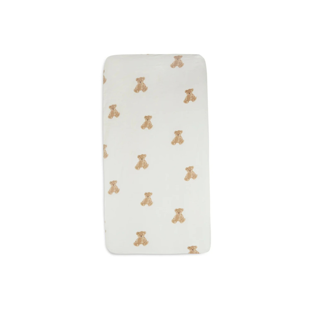 40/50x80/90cm Palags ar gumiju Jersey Jollein Teddy bear