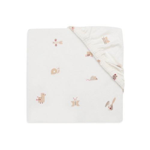 Fitted Sheet Jersey Animal Friends