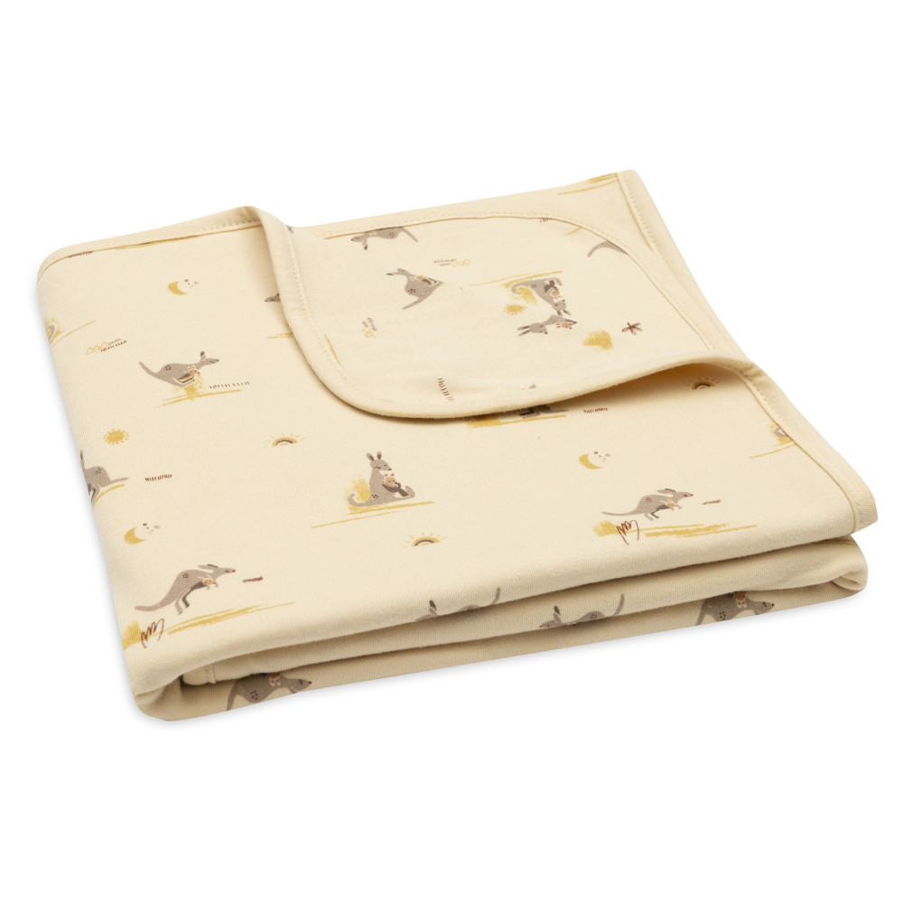 Blanket Cradle Jersey 75x100cm - Kangaroots
