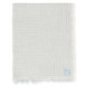 Jollein blanket 75x100cm - Muslin Fringe Stripe - Sea Green GOTS