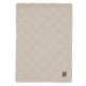 Jollein Blanket 75x100cm - Box Knit Sand GOTS