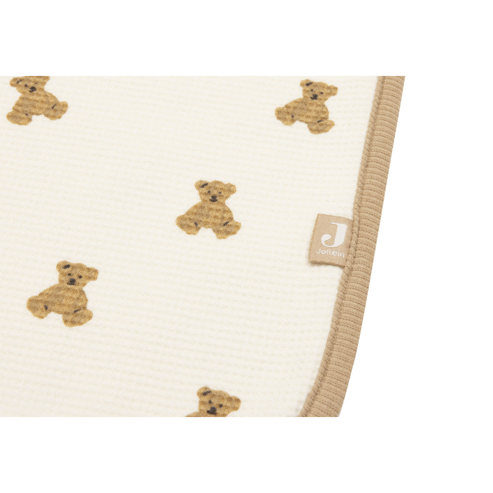 Jollein Blanket Little Waffle 75x100cm Mini Teddy Bear