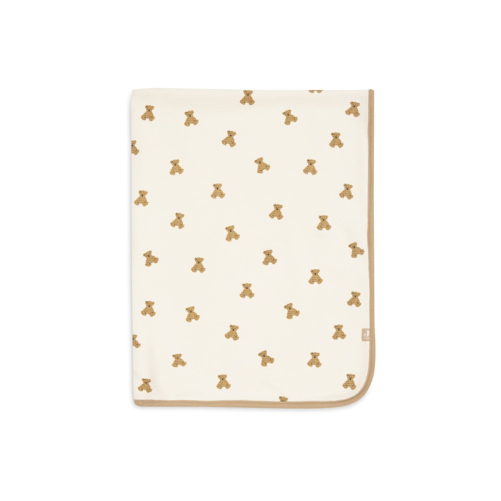Jollein Blanket Little Waffle 75x100cm Mini Teddy Bear
