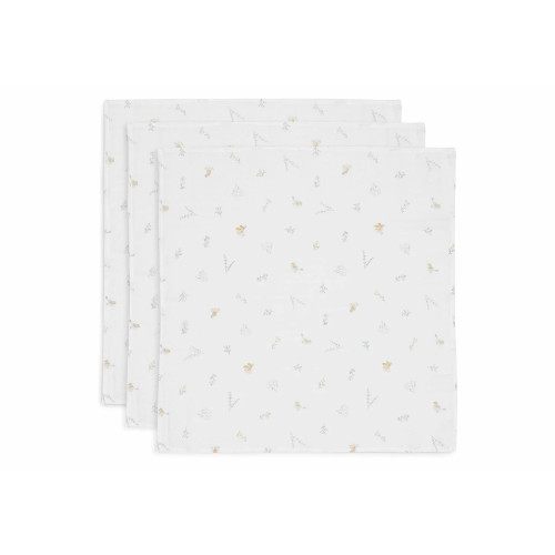 Jollein Muslin Cloth 70x70cm Lovely Birds - 3 Pack