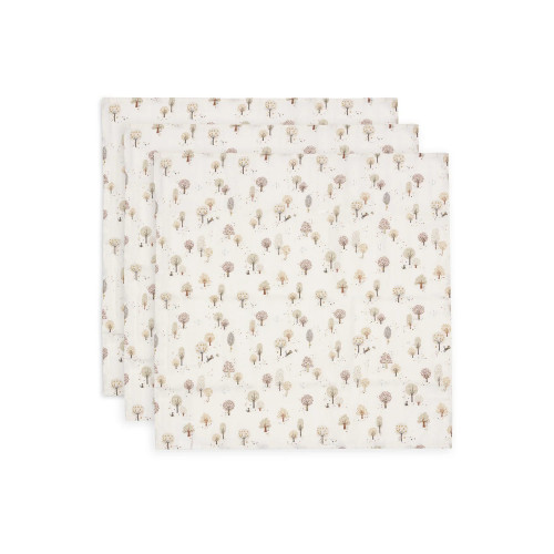 Jollein Muslin Cloth 70x70cm Tiny Park - 3 Pack