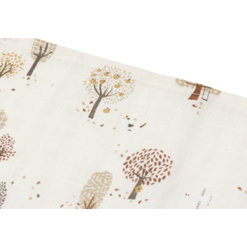 Jollein Muslin Cloth 70x70cm Tiny Park - 3 Pack