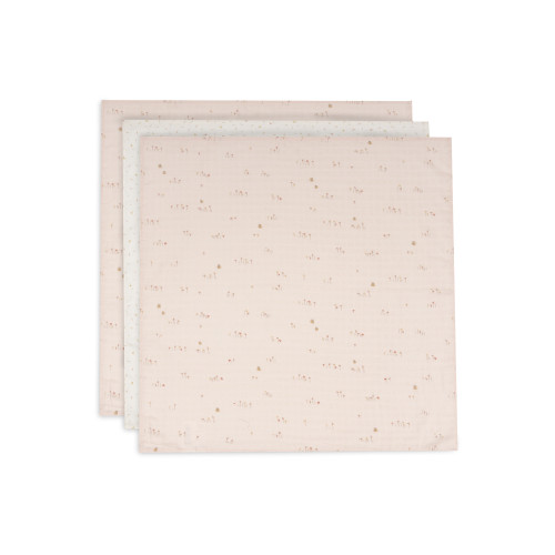Jollein Muslin Cloth 70x70cm Pretty Picnic - 3 Pack