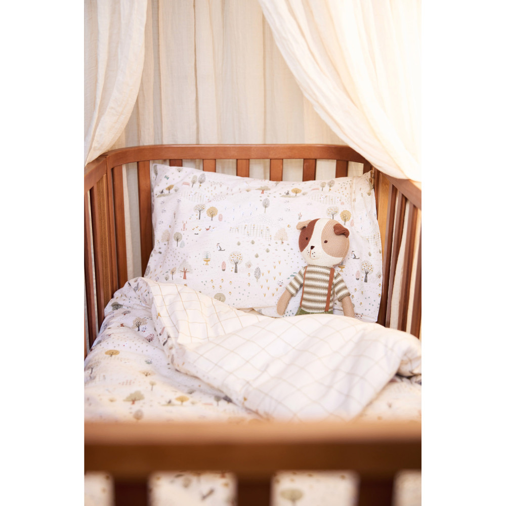 Jollein Duvet Cover Set Tiny Park 100x140cm + 40/60 Cm