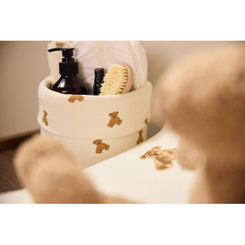 Changing Table Basket Mini Teddy Bear