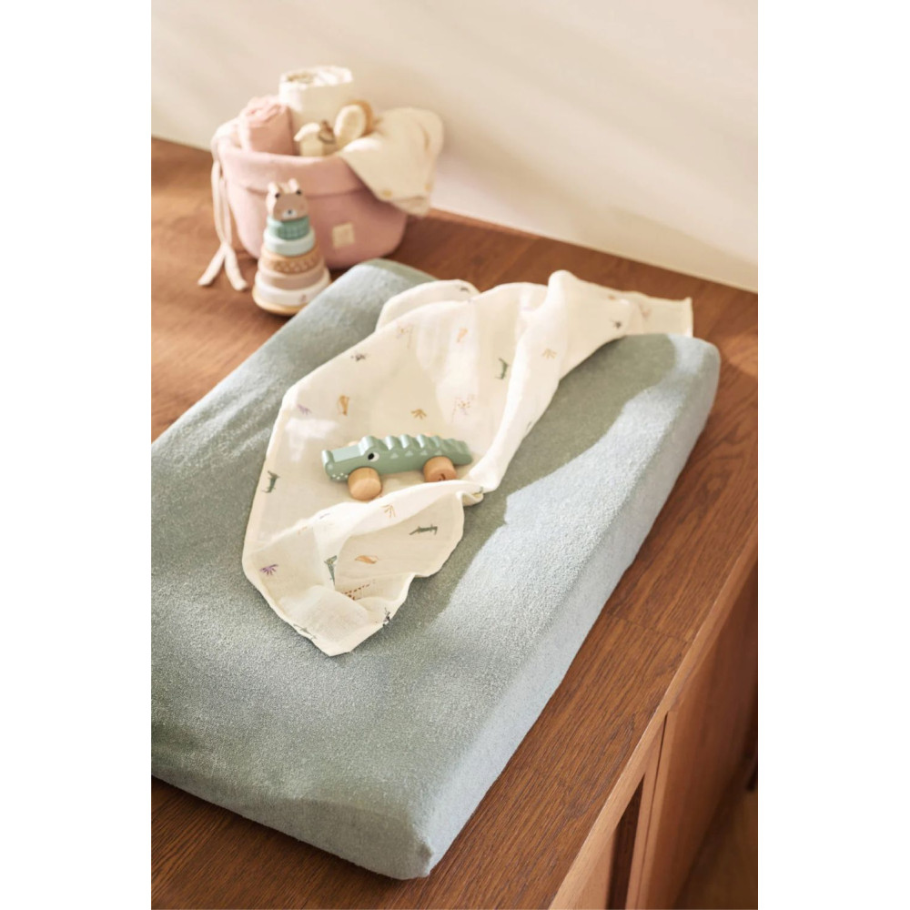 Jollein Changing Mat Cover Terry 50x70cm Sea Green
