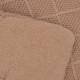 Jollein Playpen Mat - Check Knit Bisquit