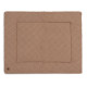 Jollein Playpen Mat - Check Knit Bisquit