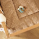 Jollein Playpen Mat - Check Knit Bisquit