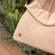 Jollein Footmuff group 0+ 3/5 points - Check Knit Biscuit