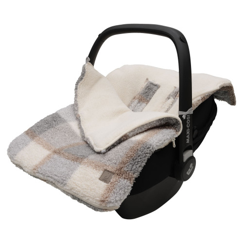 Jollein Footmuff group 0+ 3/5 points - Check Boucle