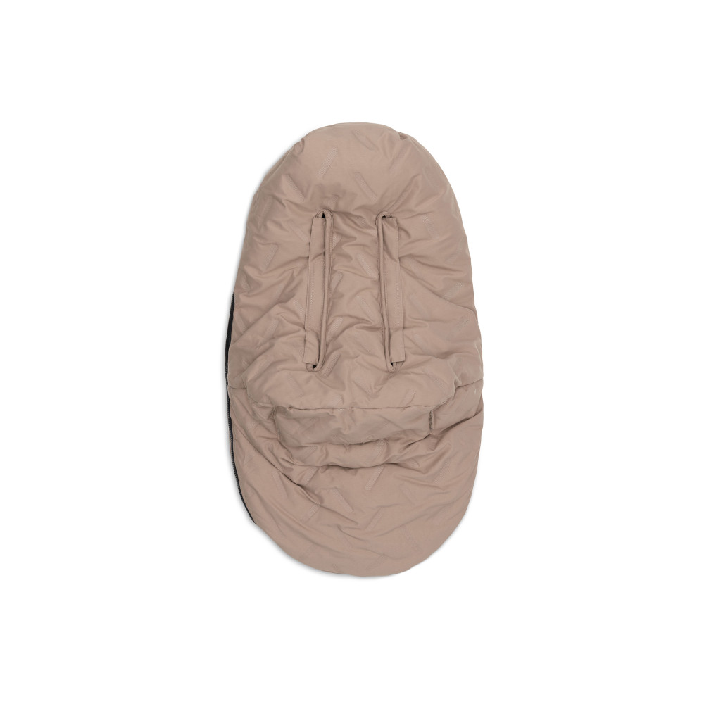 Jollein guļammaiss ratiem/autokrēslam - Embossed - Milky Coffee