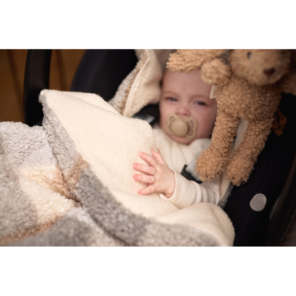 Jollein Footmuff group 0+ 3/5 points - Check Boucle