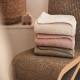 Jollein sega 100x150 cm - Grain Knit-Velvet Oatmeal