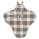 Jollein Wrap Blanket Bunny - Check - Boucle