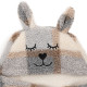 Jollein Wrap Blanket Bunny - Check - Boucle