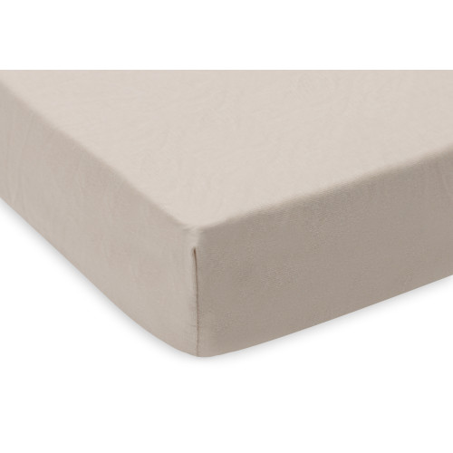 Fitted Sheet Jersey 40/50x80/90cm Oatmeal/Sand (2pack)