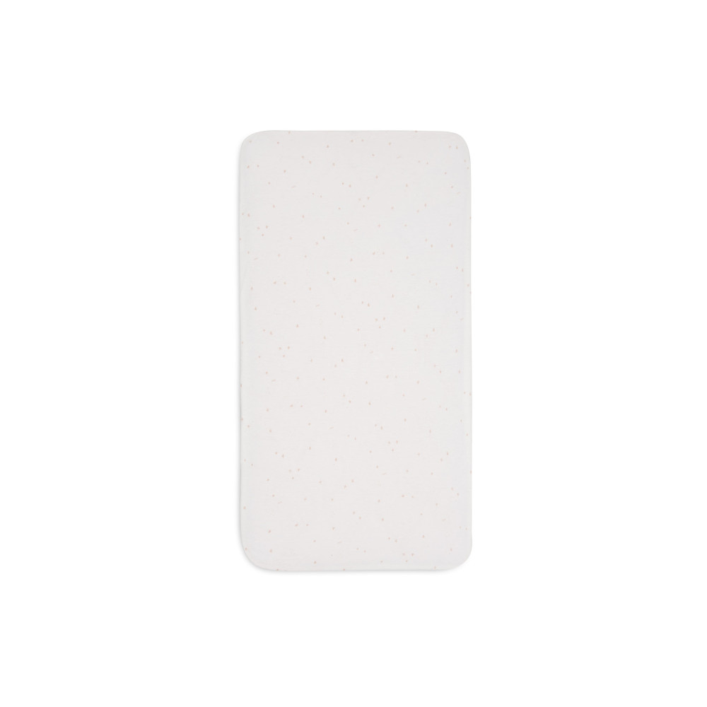 Fitted Sheet Jersey 60x120cm Twinkling Wild Rose