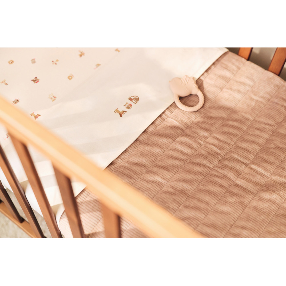 Fitted Sheet Jersey Animal Friends