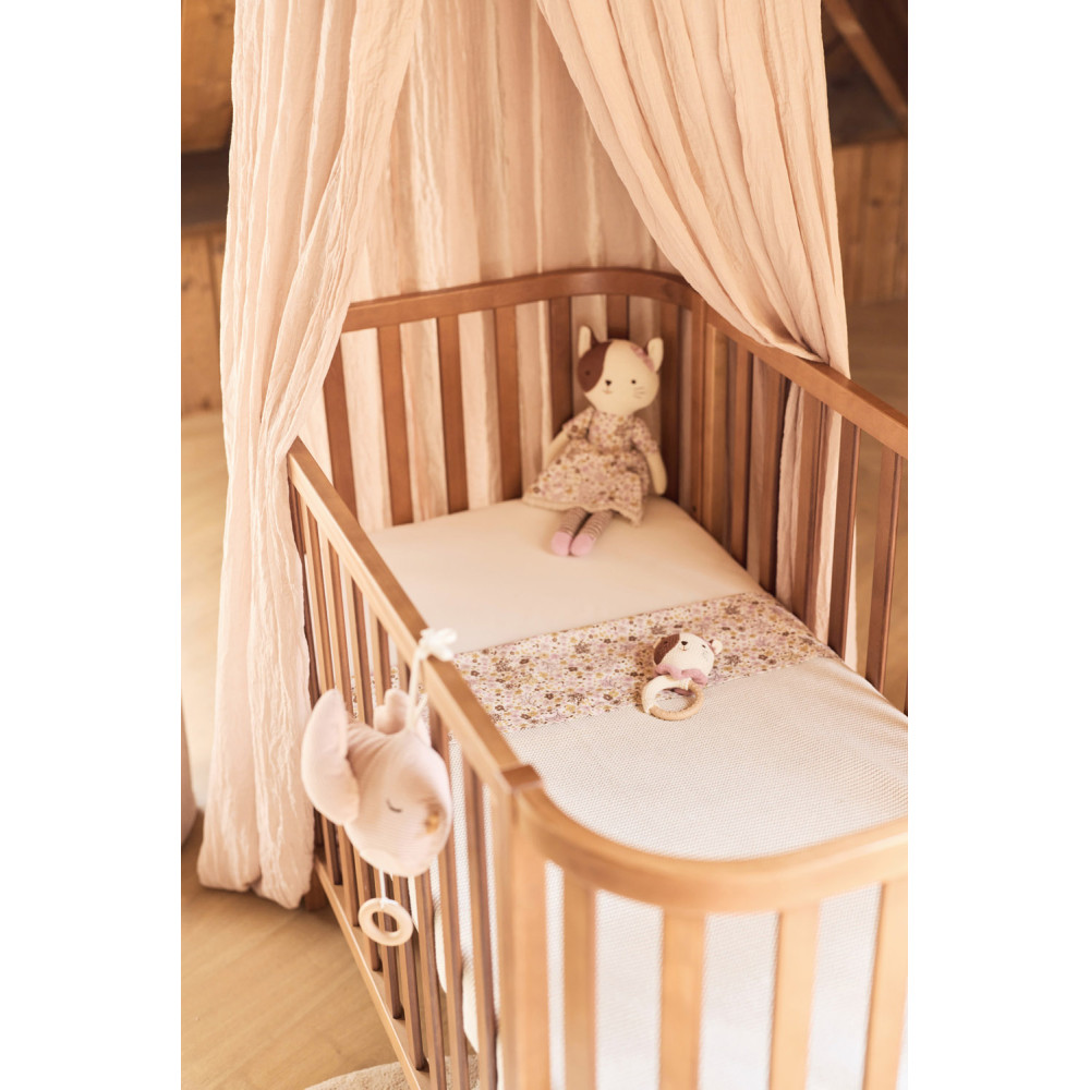 Fitted Sheet Jersey 40/50x80/90cm Oatmeal