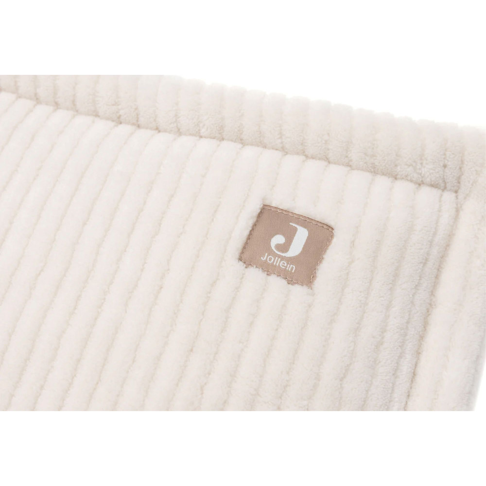 Jollein bumper 180x30cm Cloudy Rib - Oatmeal