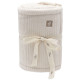 Jollein bumper 180x30cm Cloudy Rib - Oatmeal