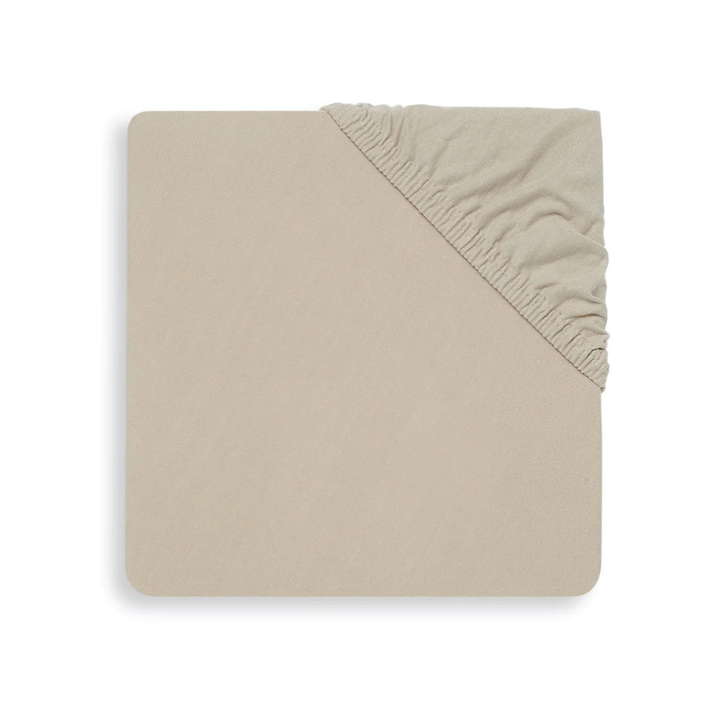 Fitted Sheet Jersey Nougat 70/75 x 140/150 cm