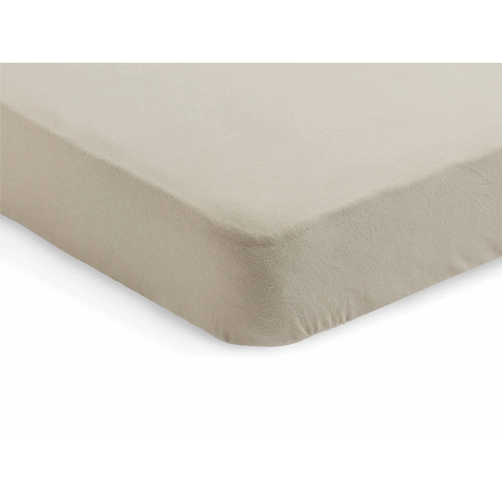 Fitted Sheet Jersey Nougat 70/75 x 140/150 cm