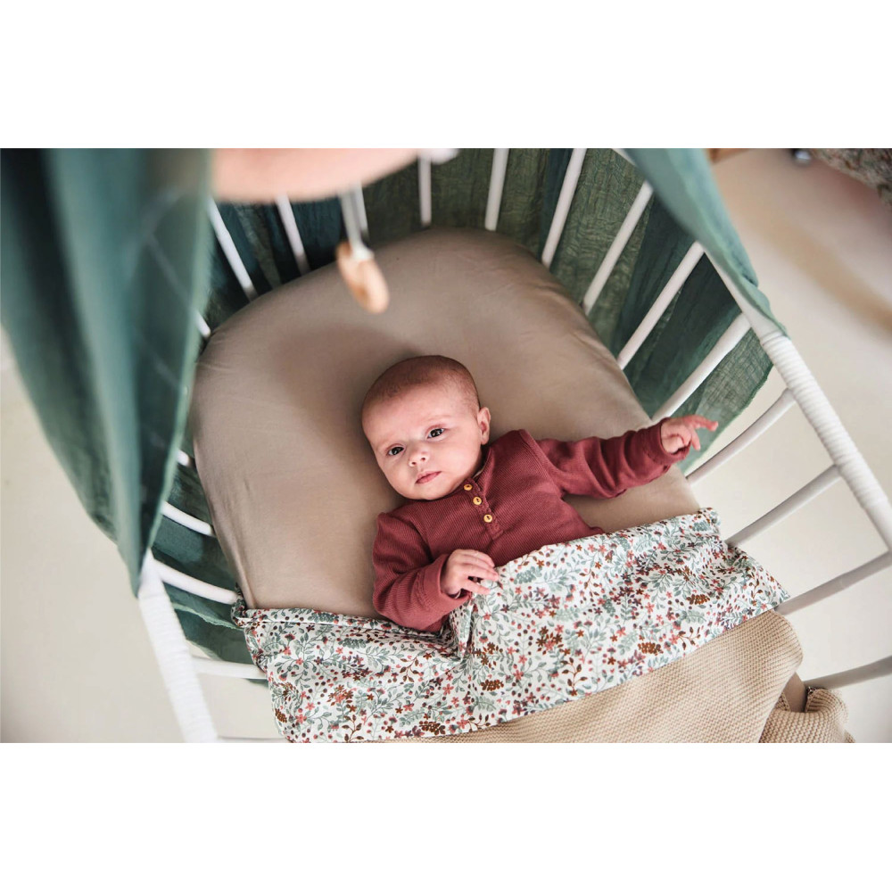 Fitted Sheet Jersey Nougat 70/75 x 140/150 cm