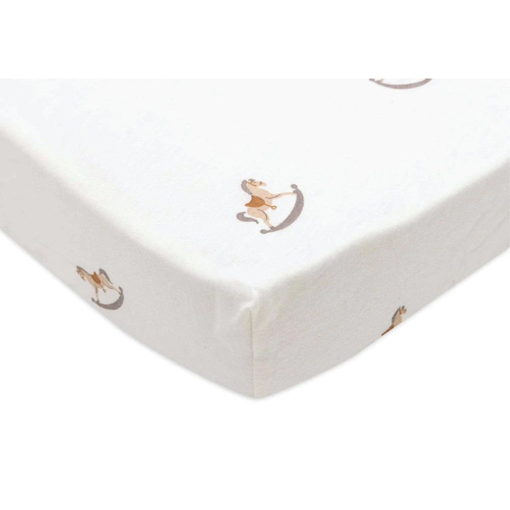 Fitted Sheet Jersey Nostalgic Ride 70/75 x 140/150 cm