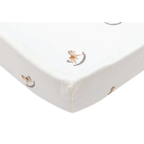 Fitted Sheet Jersey Nostalgic Ride 70/75 x 140/150 cm