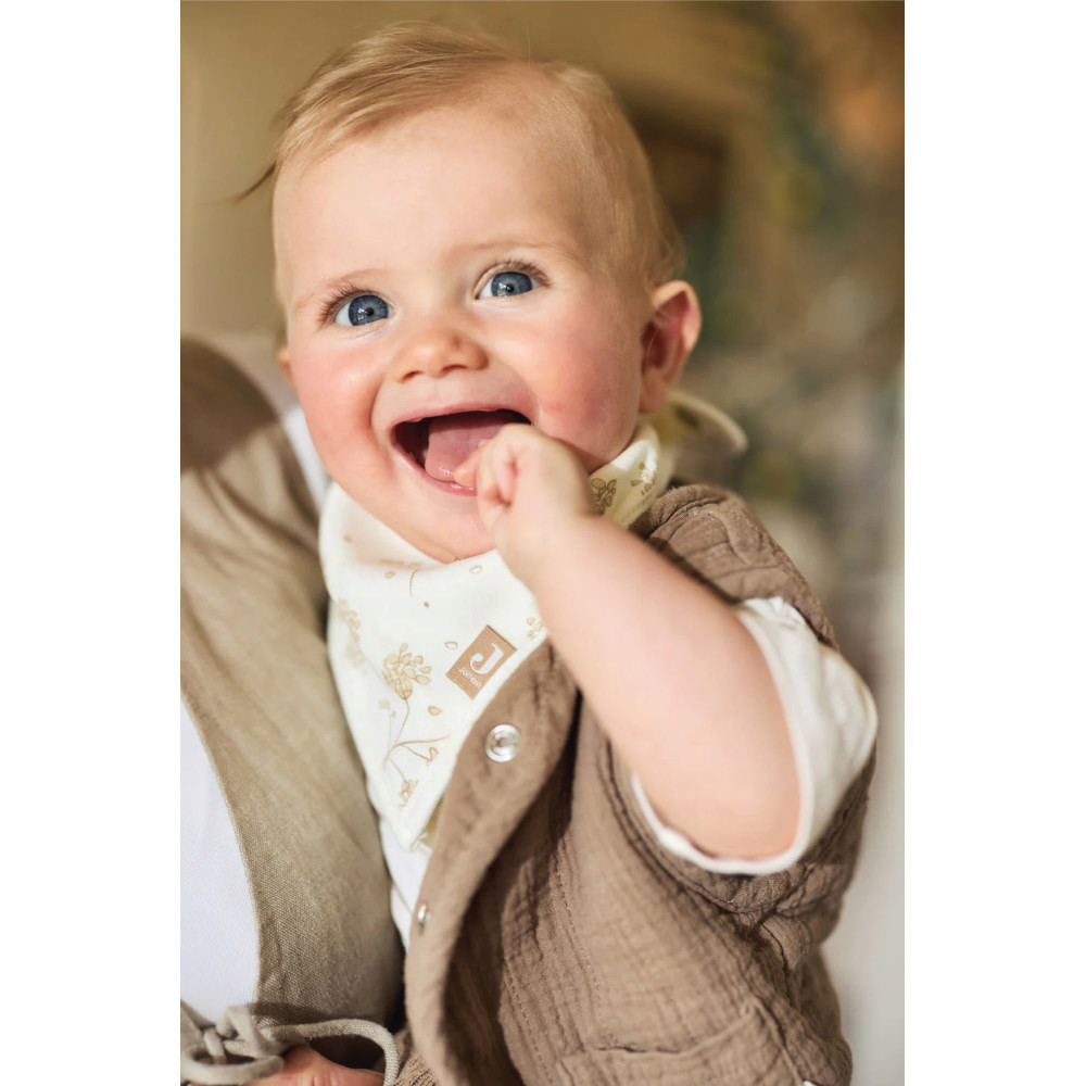 Jollein Bib Bandana Leafy Dreams (2pack)