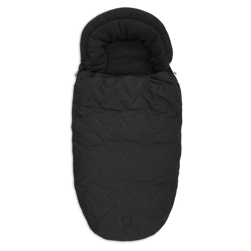 Jollein Ratu kāju maiss - Embossed - Nearly Black