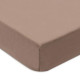 Palagu komplekts Ar Gumiju Jersey 60x120cm Jollein  Milky Coffee/Ivory (2gab)