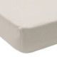 Palagu komplekts Ar Gumiju Jersey 60x120cm Jollein  Milky Coffee/Ivory (2gab)