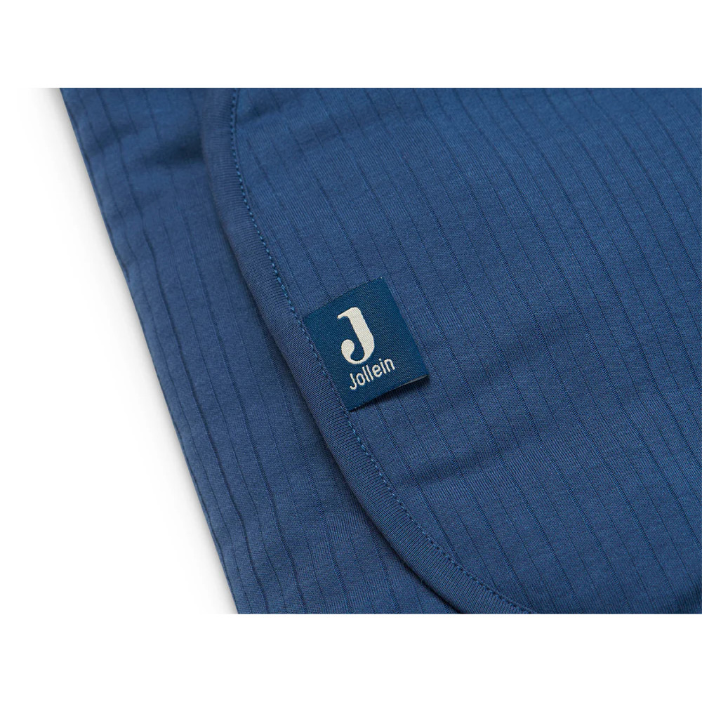 Jollein одеяло-конверт для автокресла/коляски - Basic Stripe Jeans Blue Jollein одеяло-конверт для автокресла/коляски - Basic Stripe Jeans Blue